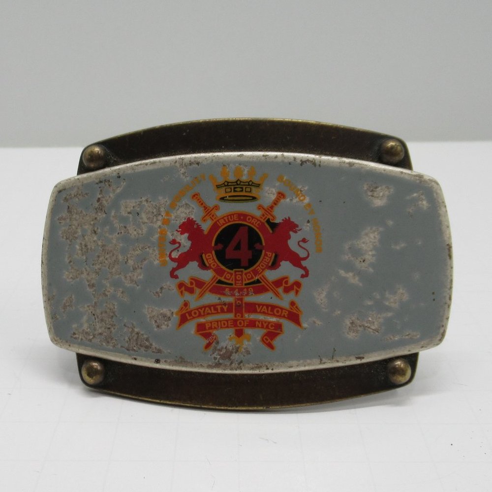 Express Belt Buckle *Loyalty Valor Pride of NYC*